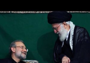 رهبر شهید و شهید علی لاریجانی در صداوسیما در دهه ۷۰ + تصاویر