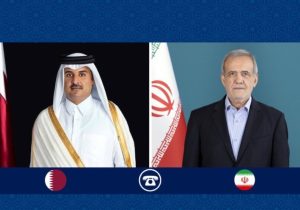 پزشکیان در تماس با امیر قطر : برای پایان دادن به جنگ و تنش در منطقه آماده‌ایم